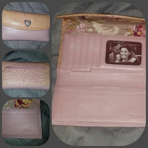 Brighton Handbags - Brighton Embossed/Pebbled Leather Wallet